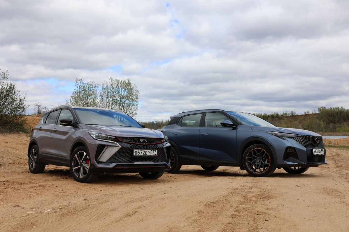 Geely Coolray и GAC GS3