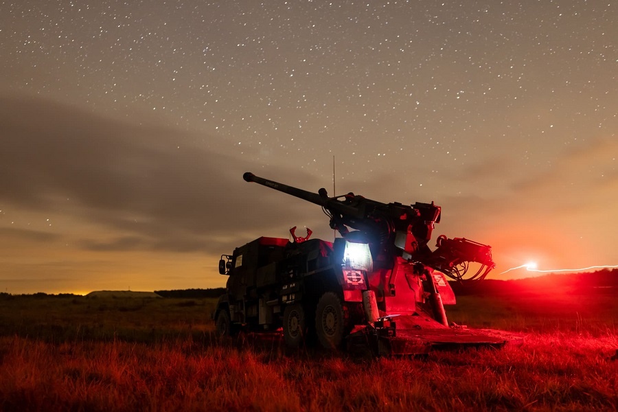 Словения заказывает французские артиллерийские системы CAESAR. Фото: КНДС