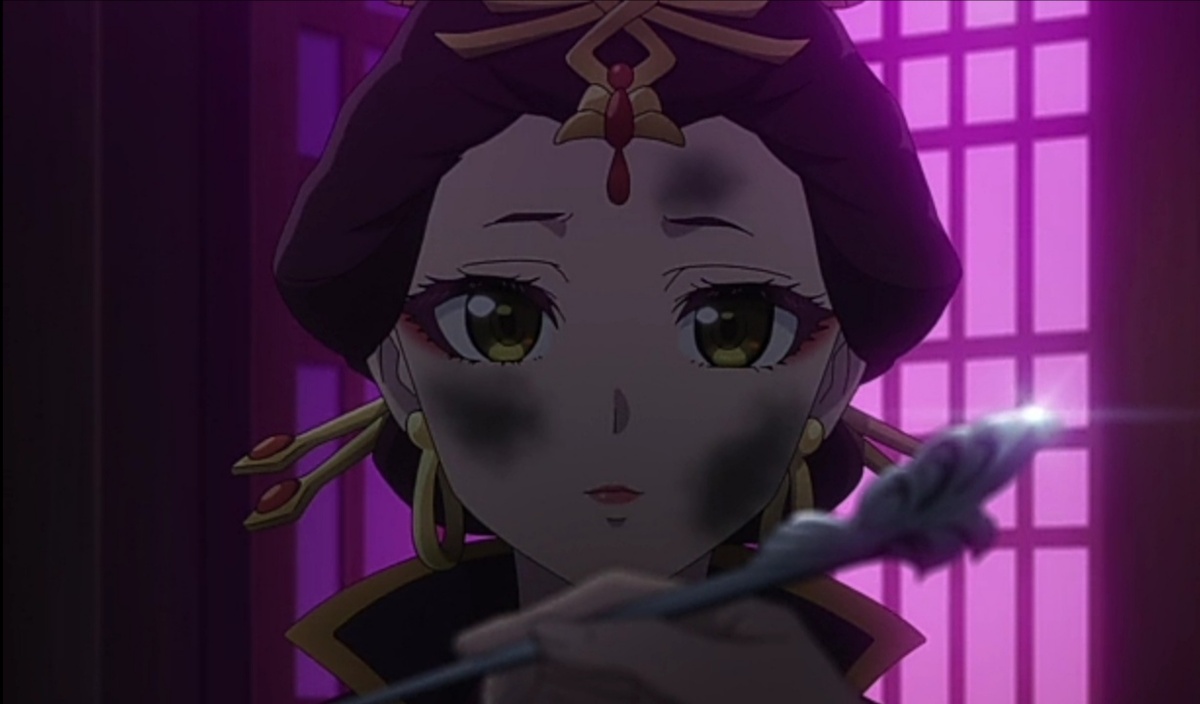 Маомао отдала шпильку. Шисуи которая является Лаулань. 