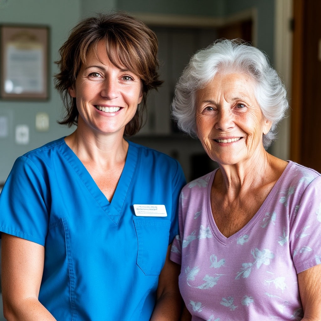 Сиделка в помощь пожилым людям