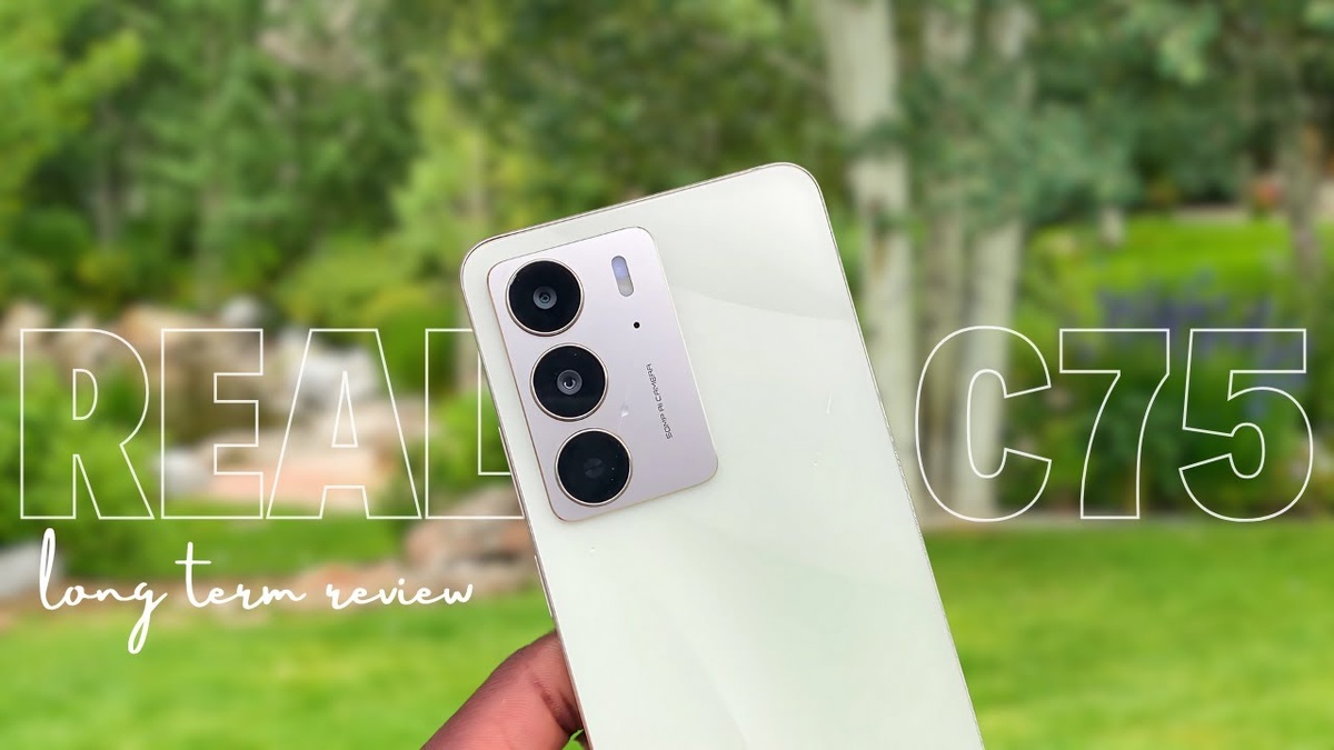 Realme C75. YouTube