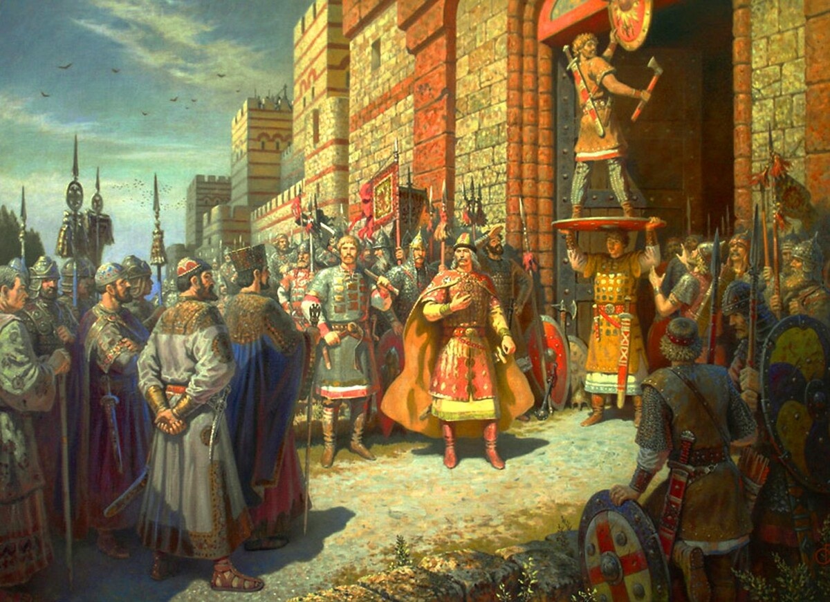 "Сквозь красивый туман народного сказания историческая действительность становится видна лишь со времени Новгородского правителя или Князя Олега" С. Платонов