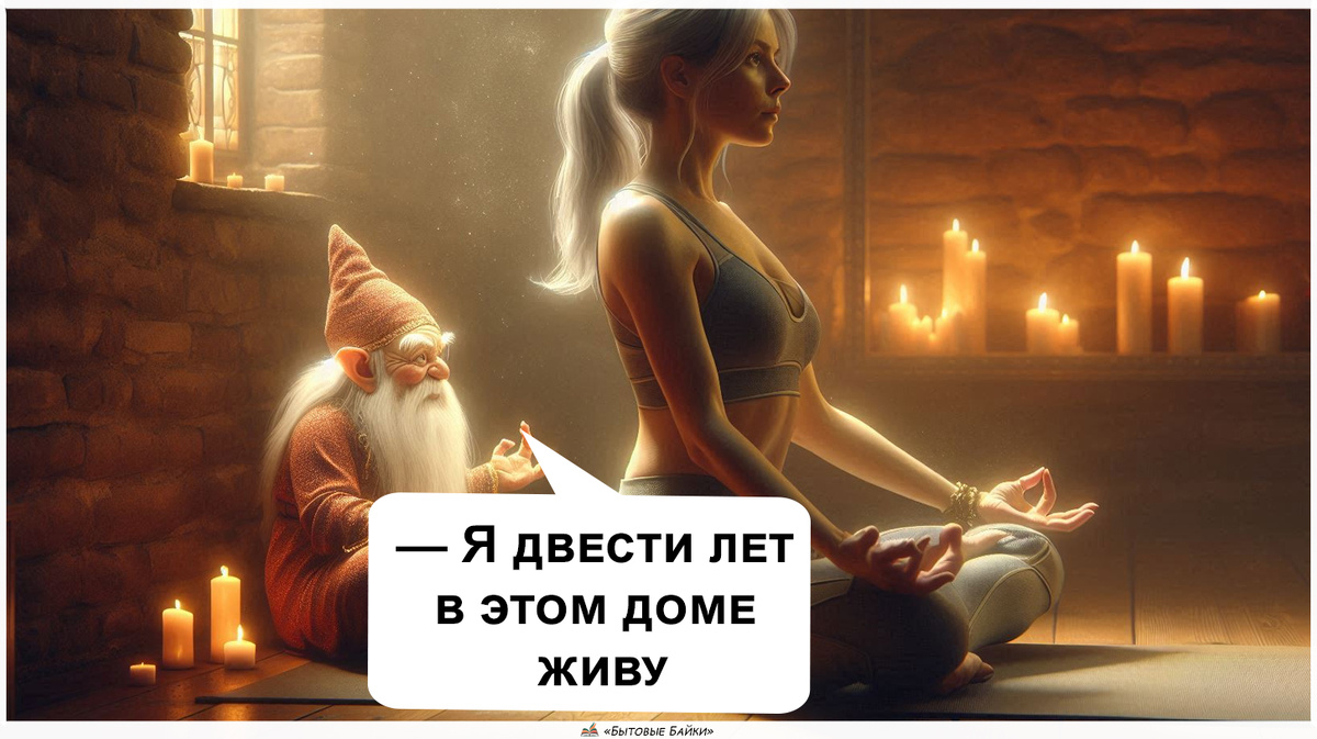 Когда домовой освоил мантры лучше инструктора - Рассказ