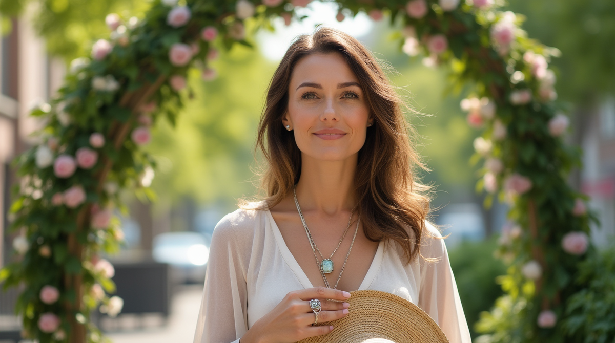 Летние ювелирные акценты: стиль зрелости в каждом движении и взгляде