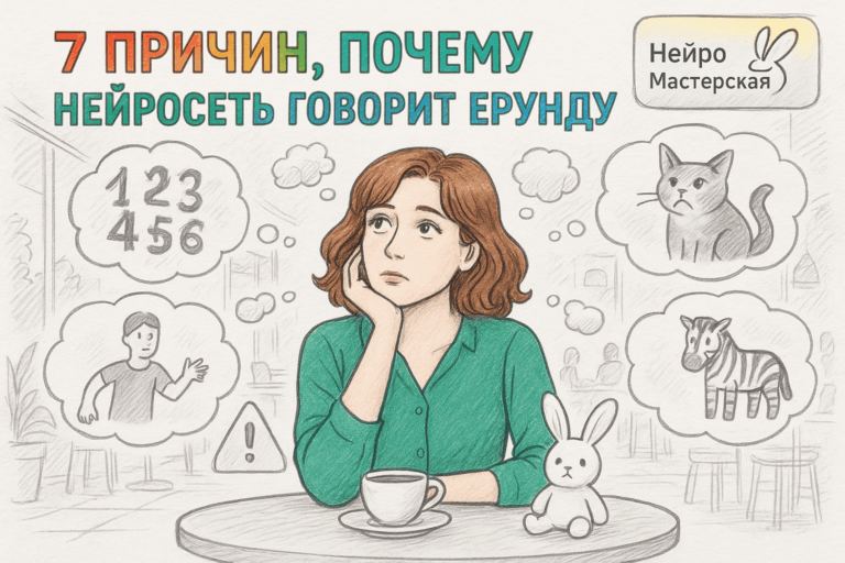    7 причин, почему нейросеть говорит ерунду Оксана Солдатова