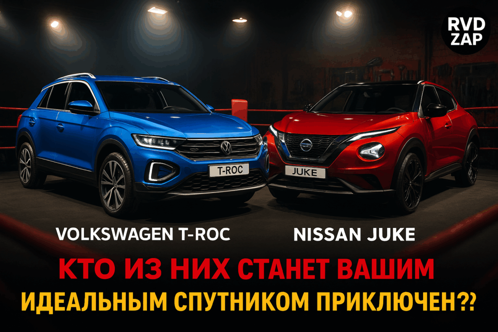    Сравнение характеристик Volkswagen T-Roc и Nissan Juke admin