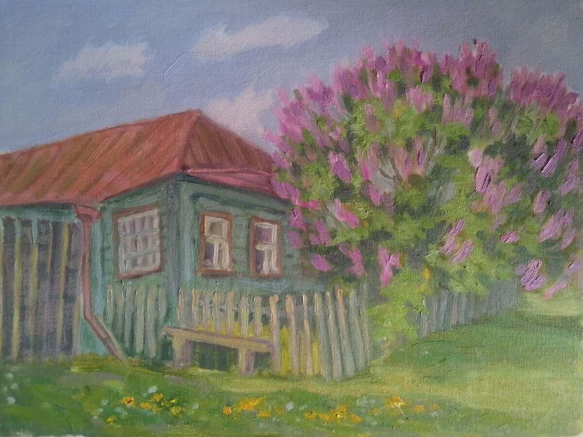 Работа автора, холст, масло, 30х40.