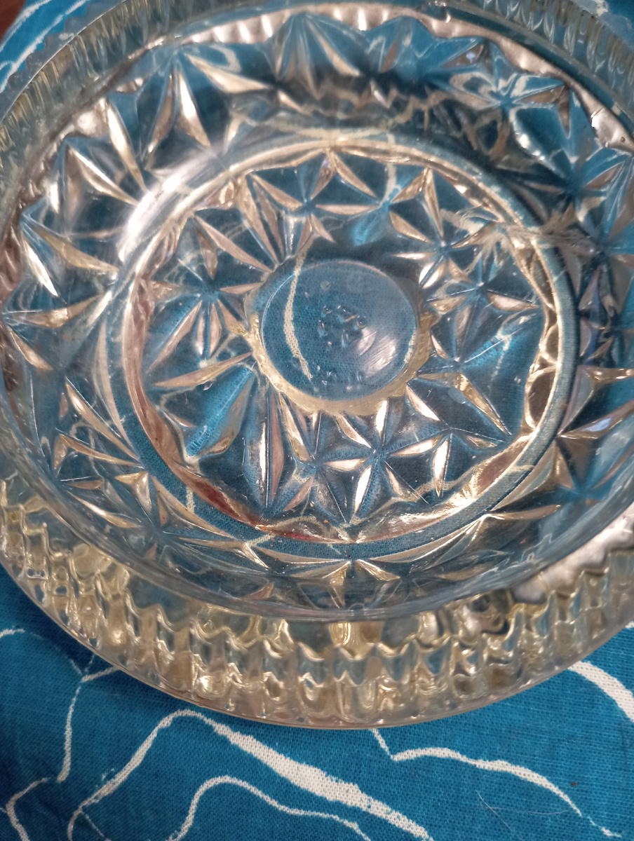 Пепельница хрусталь