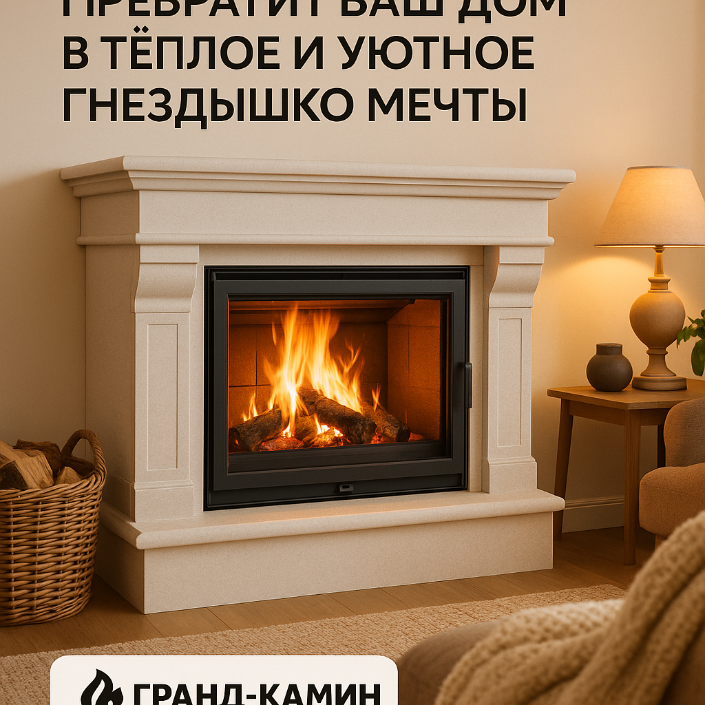   Как камин Афина 700 с топкой Аксиома превратит ваш дом в теплое и уютное гнездышко мечты Kamin