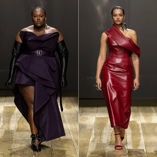 Очень эффектный показ MCQUEEN Fall 2023 RTW