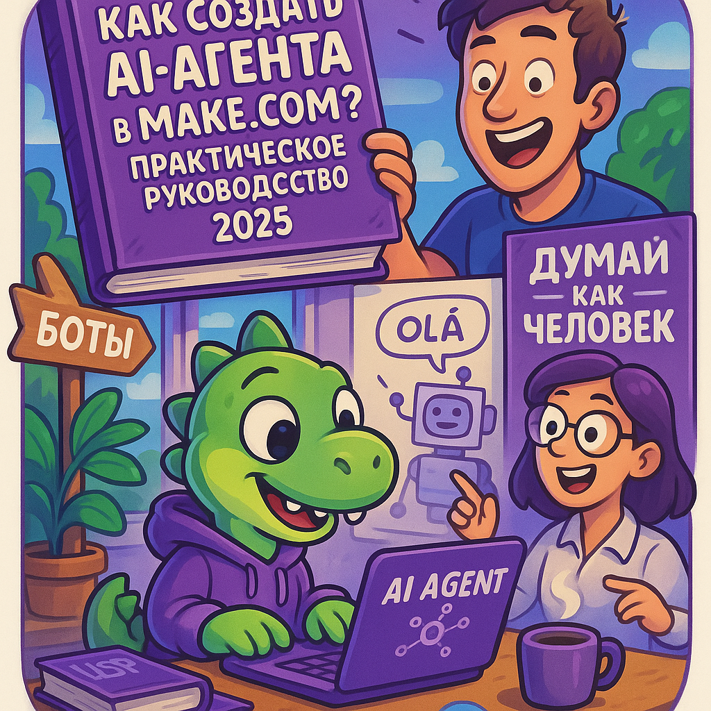    Как создать AI-агента на Make.com и прокачать бизнес до небес в 2025 году Артур Хорошев