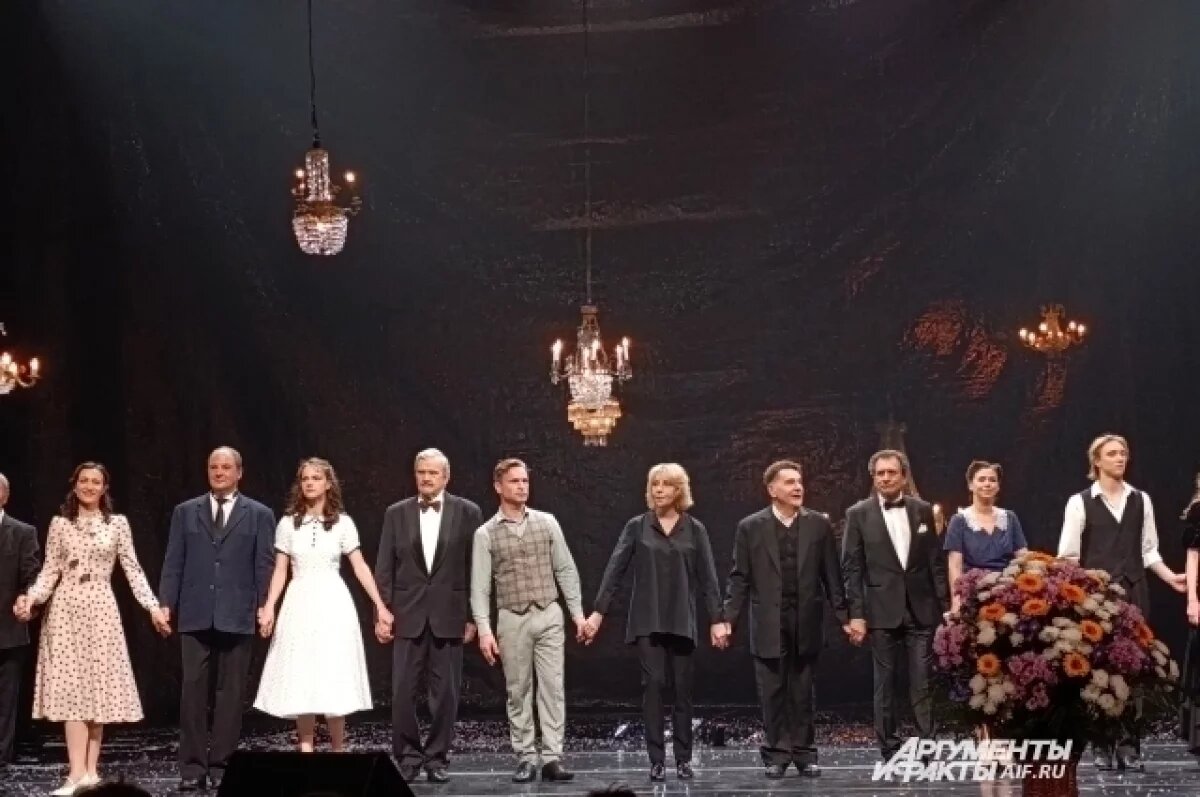    В Омске завершились гастроли театра им. Вахтангова