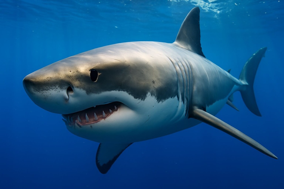    У акул нет легких, потому что они рыбы, а не млекопитающие