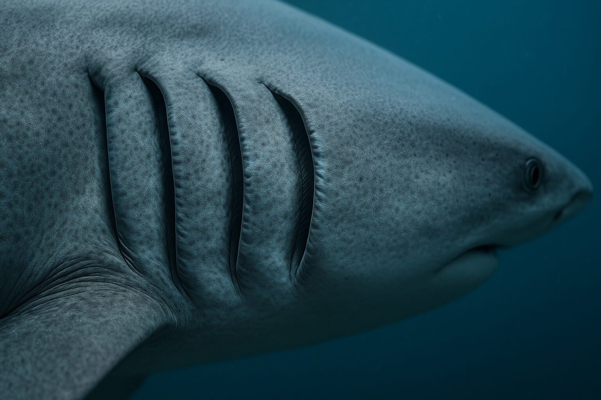    Вместо легких у акул есть жабры — эволюция позаботилась о том, чтобы им было легче жить