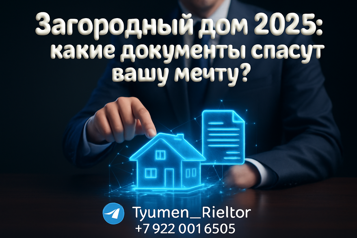    Загородный дом 2025: какие документы спасут вашу мечту? Святослав Шакин