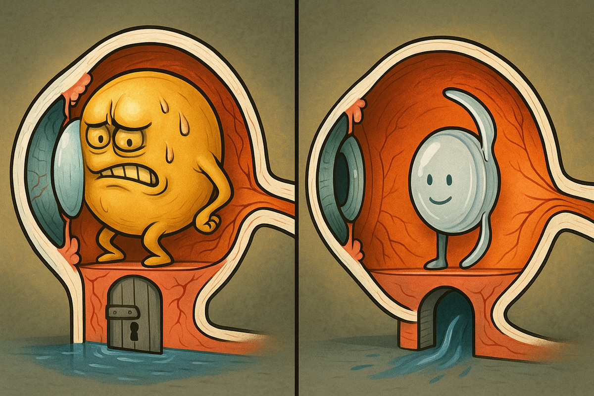 Может ли замена хрусталика снизить внутриглазное давление