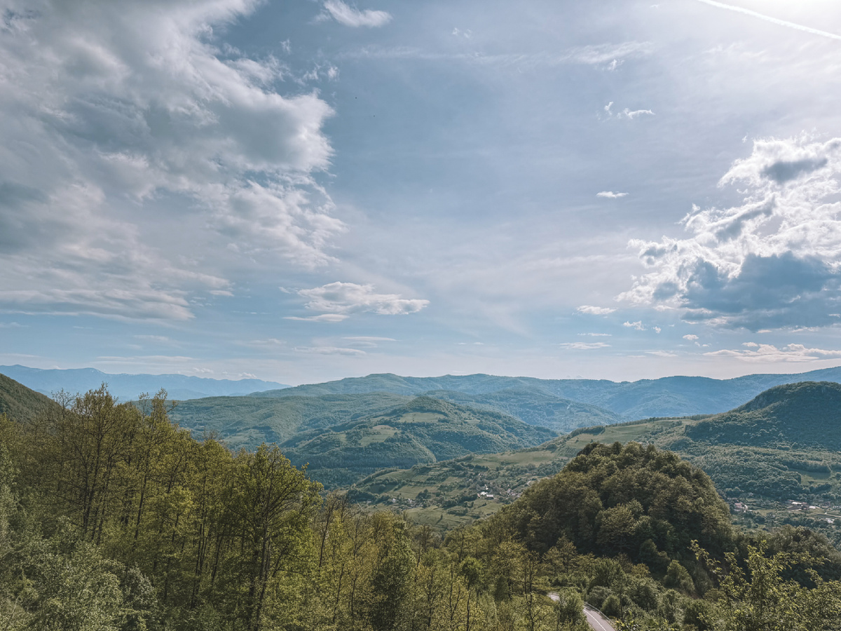 Виды по дороге к Черногории
