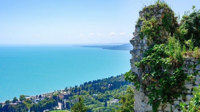 В районе Нового Афона