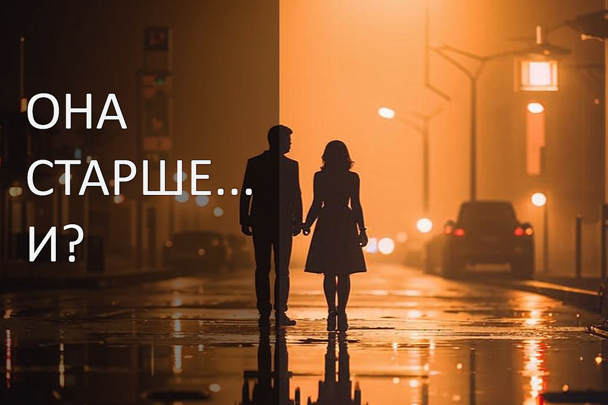 Она старше. И?