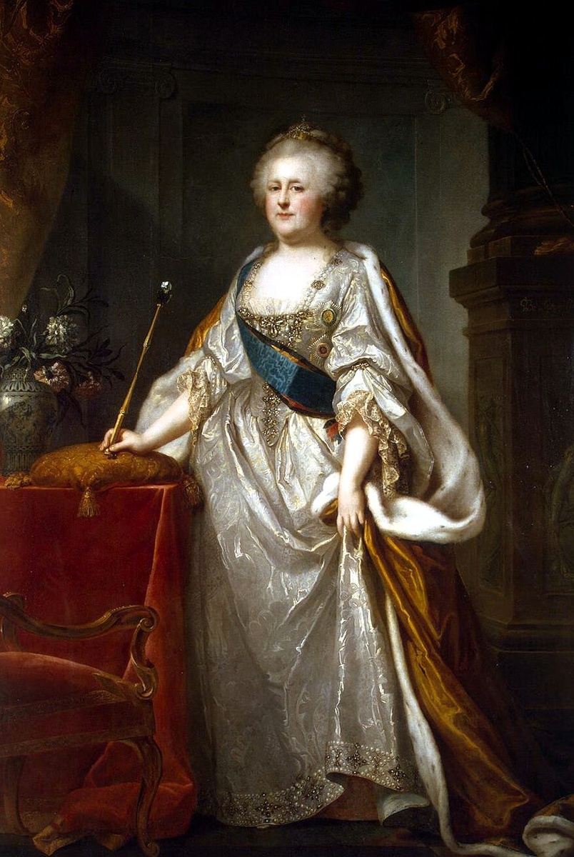 «Императрица Екатерина II», худ. Иоганн-Баптист Лампи Старший, 1794 год