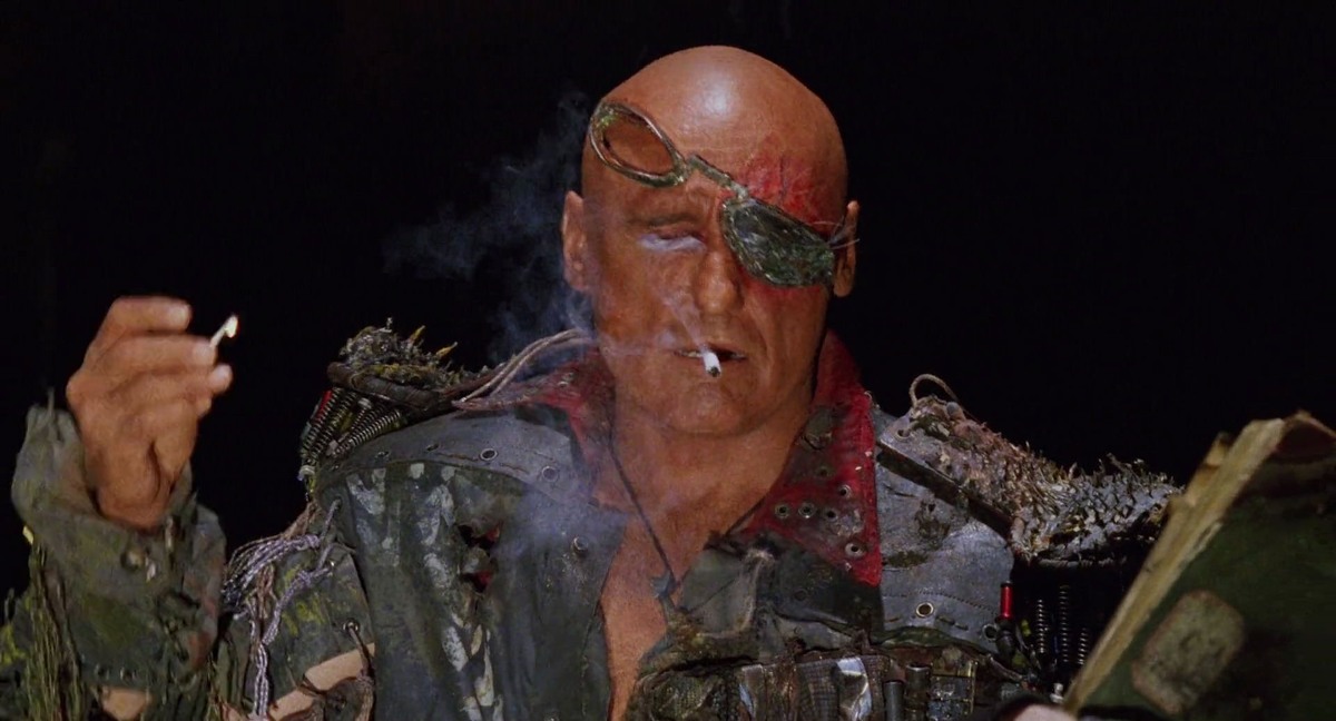 Кадр из ,, Водный мир,, Реж Кевин Костнер