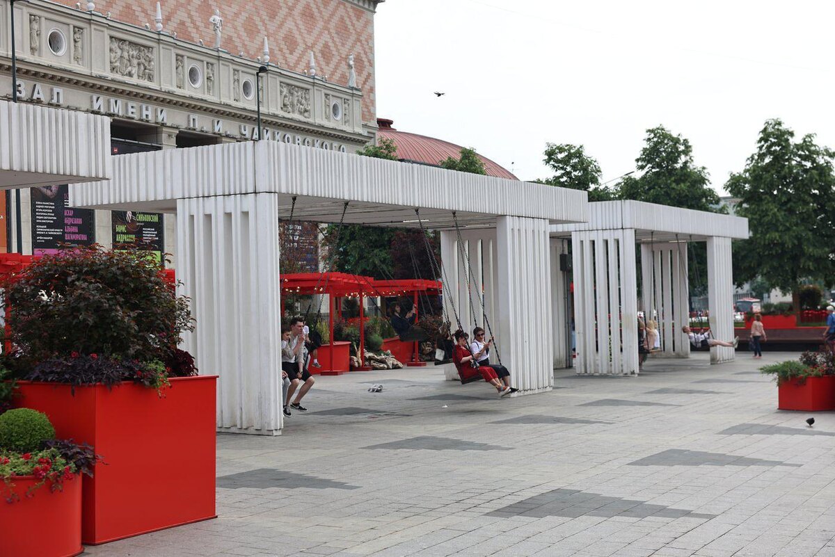 Лучшие качели Москвы.  @Елена Купцова