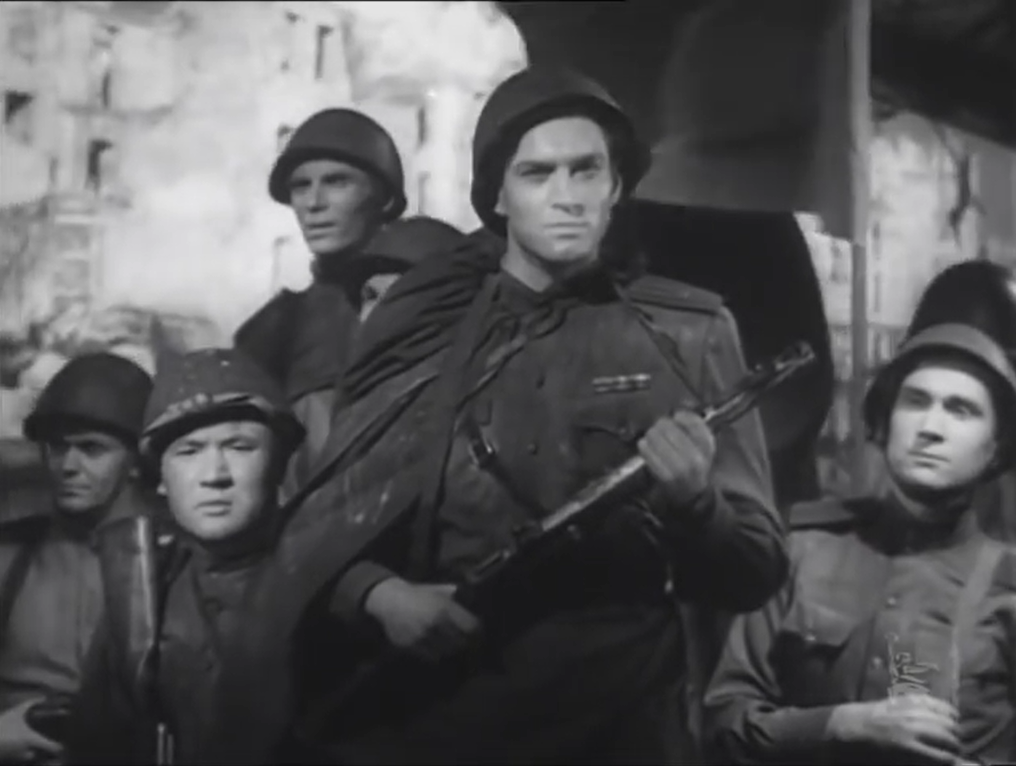 Эстетика плаката. Кадр из «Встречи на Эльбе»