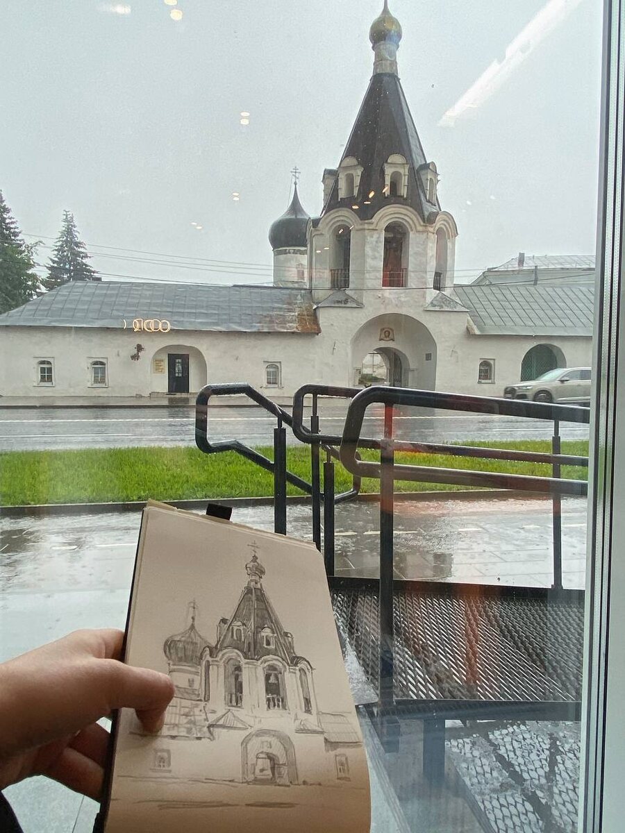 Вид из додо пиццы