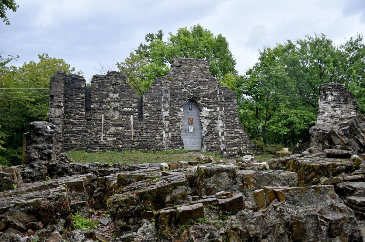 Руины византийского храма VIII–IX веков