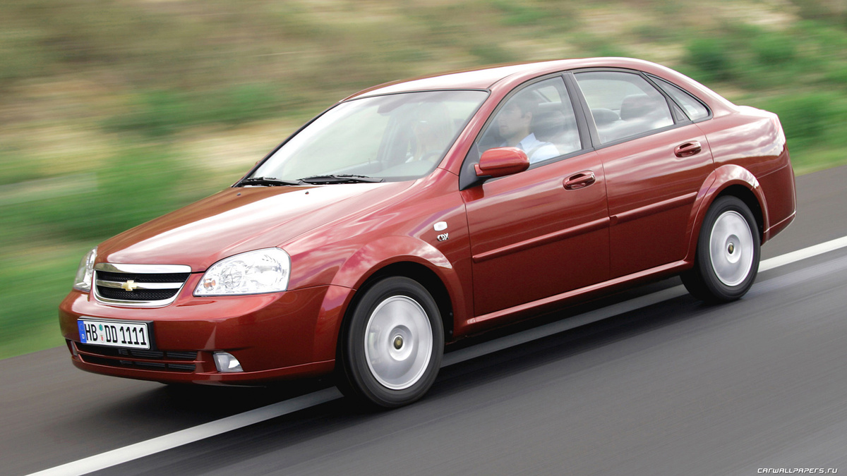 Chevrolet Lacetti в кузове седан.