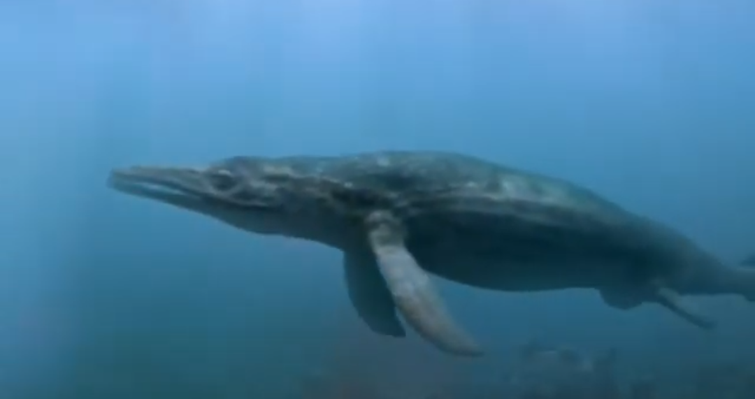 Цимбоспондил из документального фильма «Прогулки с морскими чудовищами». 