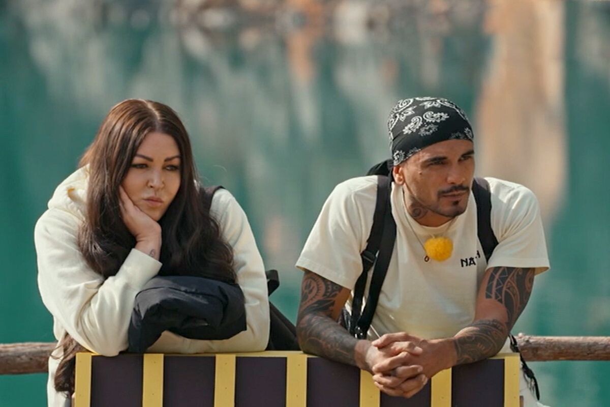 Ирина Дубцова и Натан в шоу «Сокровища императора»