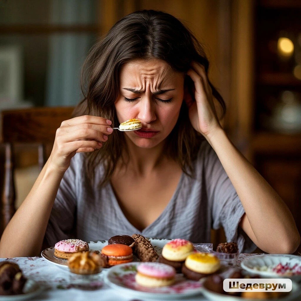 Еда от недосыпа