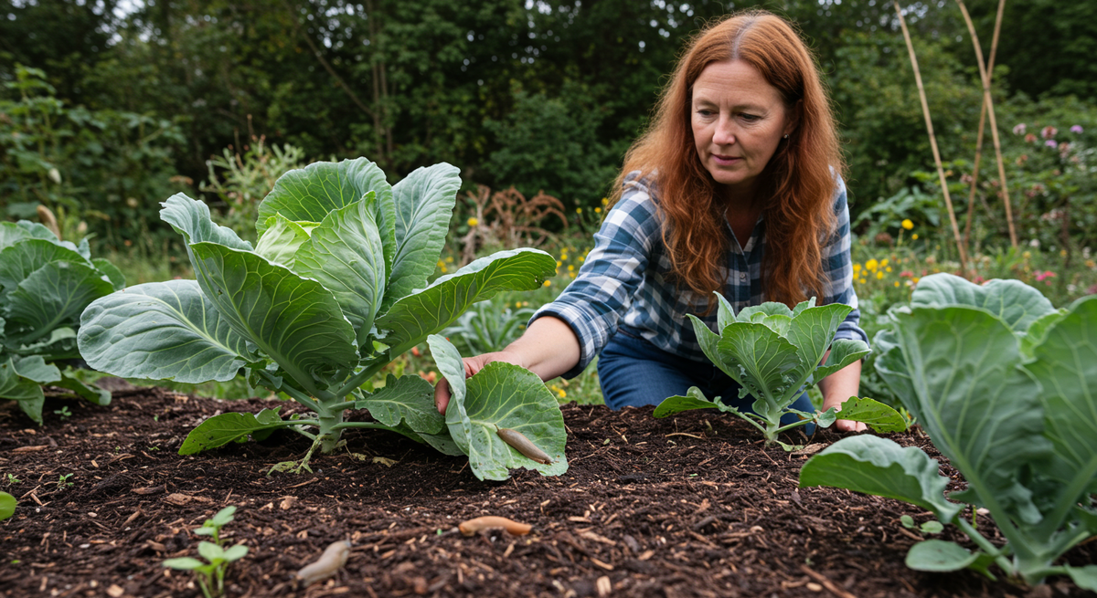 Слизни любяь полакомиться молодыми листьями