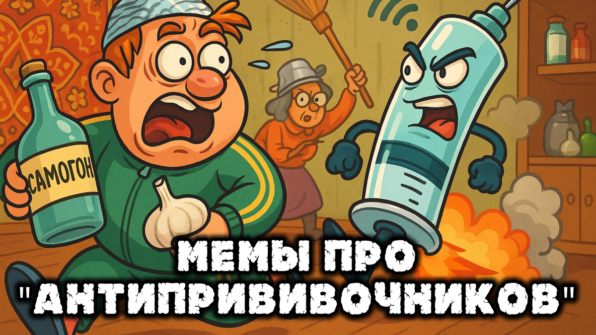 Мемы Про "Антипрививочников"