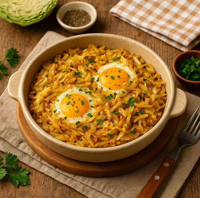 Жареная капуста с яйцом рецепты от Дарики