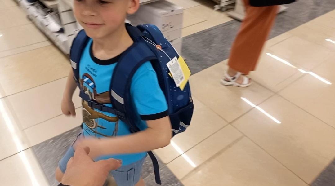 Ему сразу понравился этот рюкзак