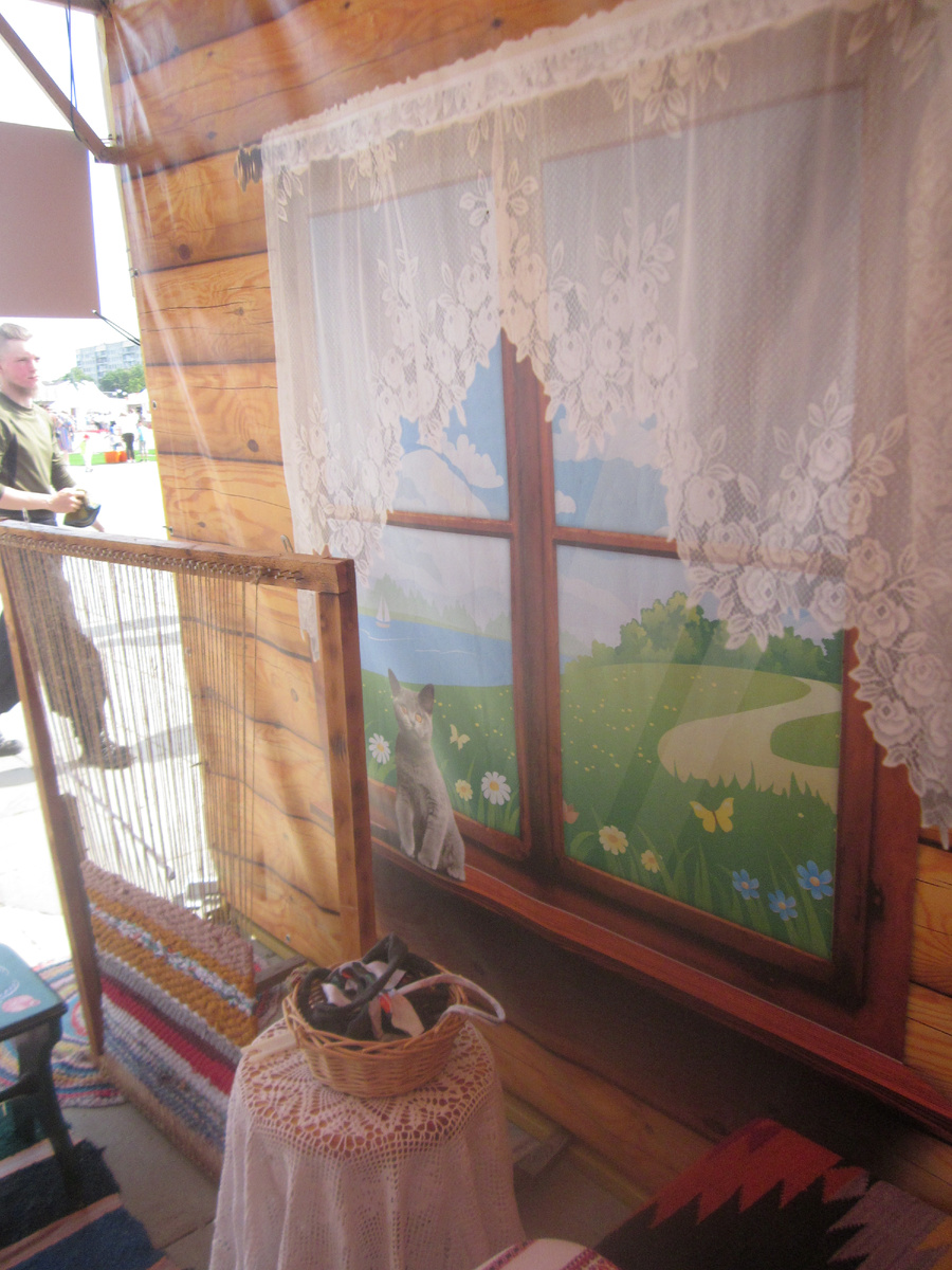 Выставка в центре Тюмени, мое фото