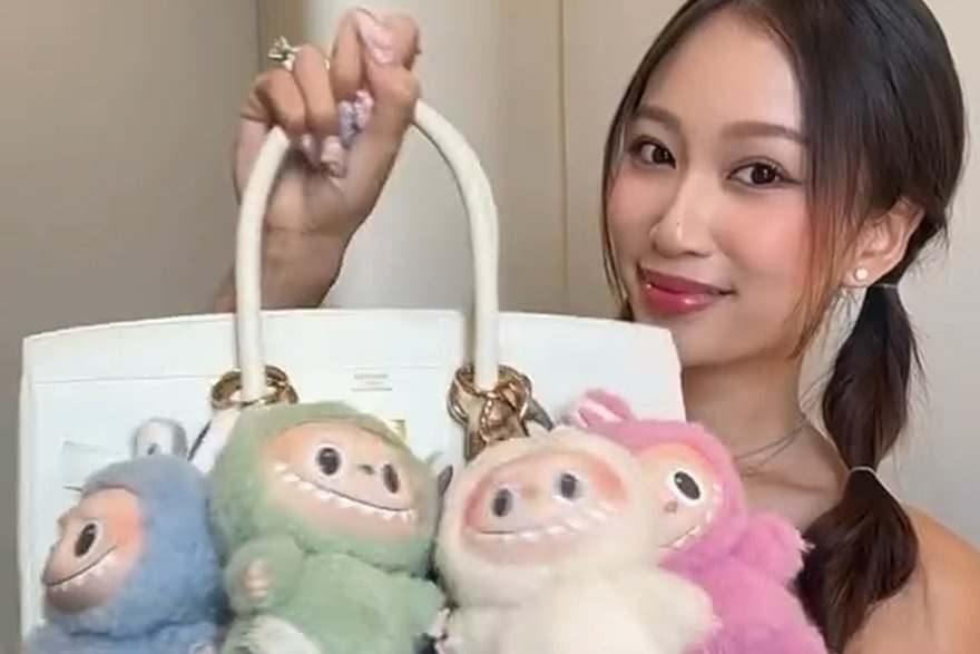    Кадр: видео @peachy.leb