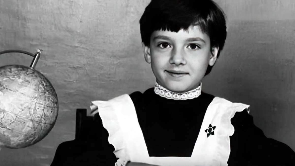 Ольга Красько в детстве