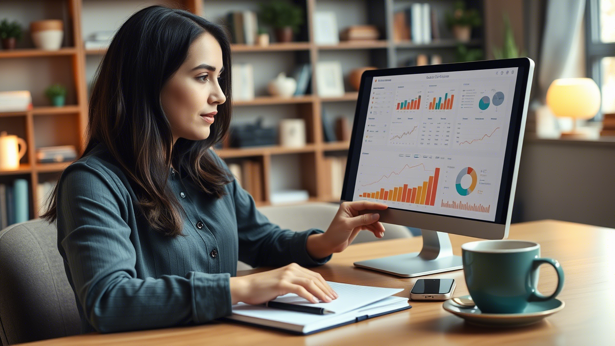    Аналитик отслеживает показатели после изменений в стратегии. datalopata
