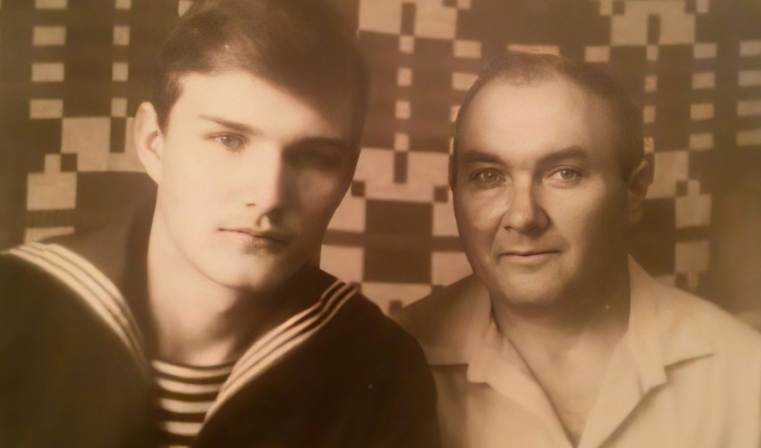 Дмитрий Быковский с отцом