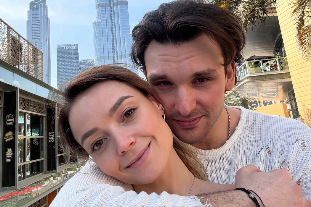     Екатерина Пушкаш и Георгий Ревия. фото: соцсети фигуристки