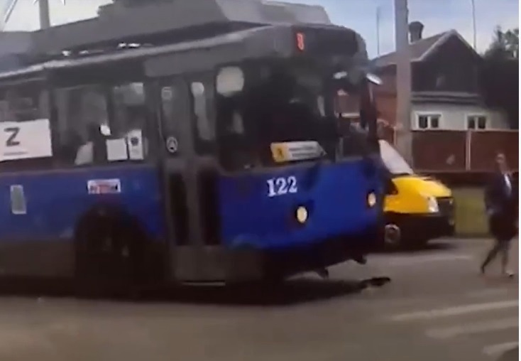 Фото: скриншот видое: t.me/krddtp1