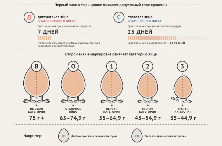 С1, ДО, В… Расшифровываем маркировку яиц (и моют ли повара яйца?)