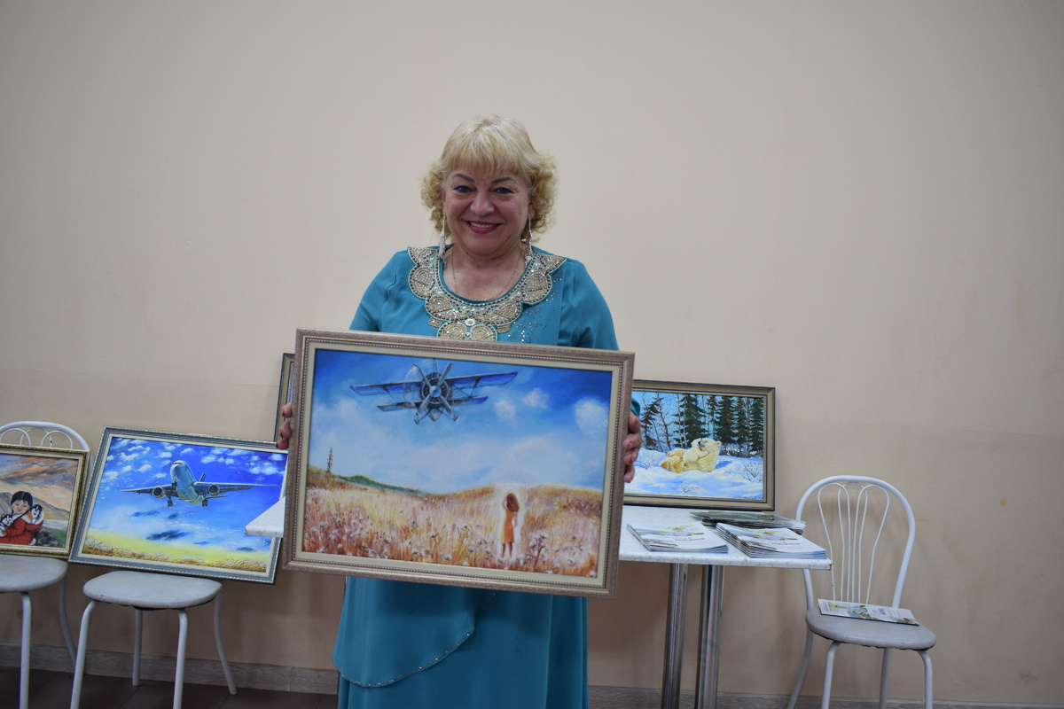 Елена Кашлева представила свою романтическую работу