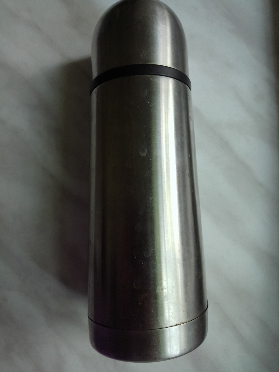 Мой походный термос 0,5 л. На полдня хватает)