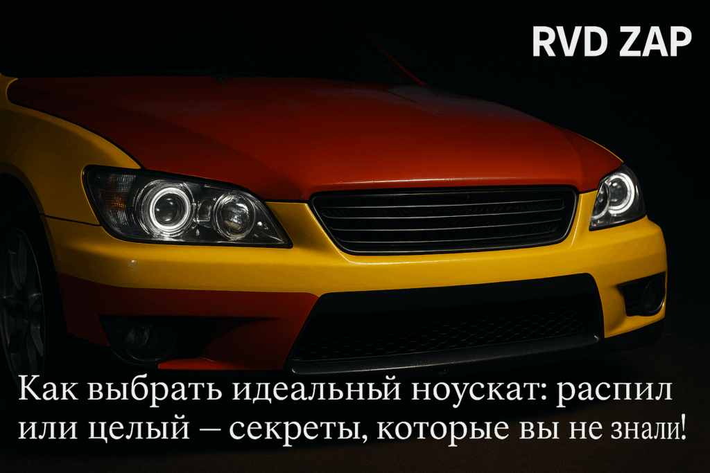    Различия ноускатов с распила и целых admin