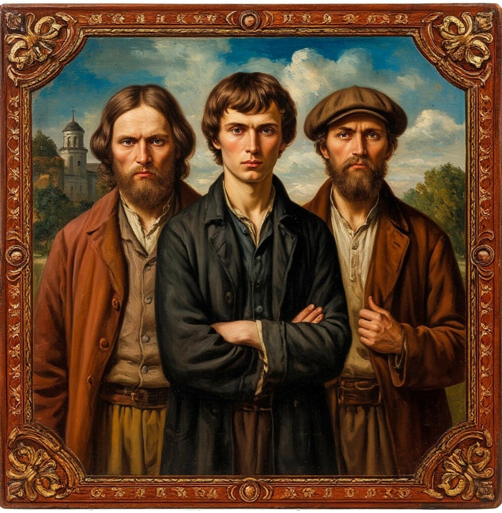 Братья Карамазовы в деревне Скотопригоньевск - авторсоке видение картины.