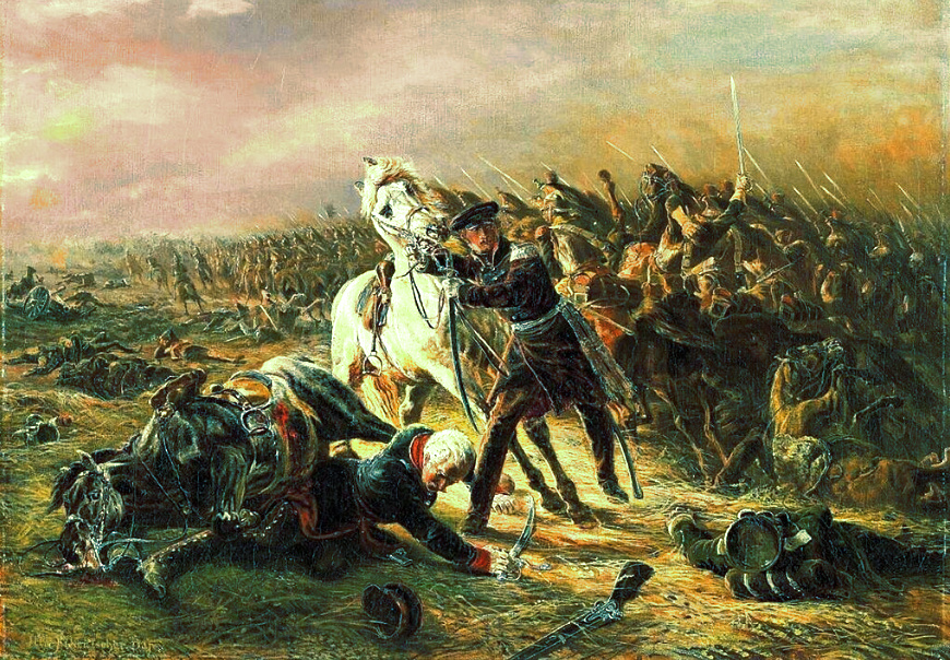Автор картины, написанной около 1862 года - Клеменс Отто Фикентшер.